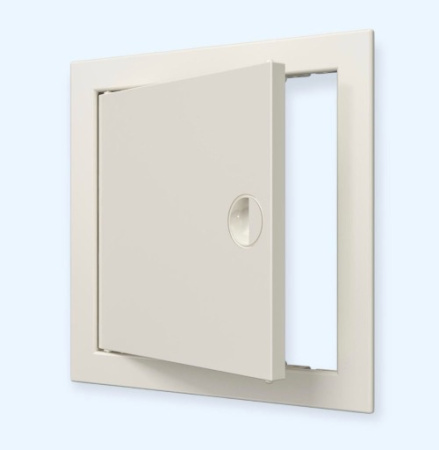 Л2020Р Ivory Люк ревизионный ЛР фланец 196х196 ручка 218х218 пластик Ivory EVECS